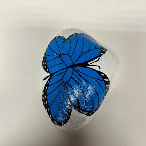 Hand Painted Butterfly Shell - Picture 4 of 10